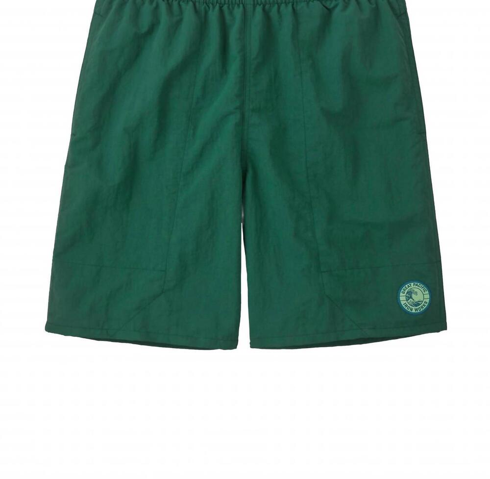 NEW PATAGONIA men's baggies longs short in crest conifer green
